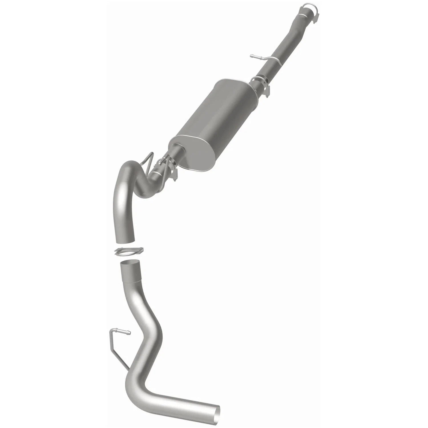 2009-2016 Ford E-350 Super Duty Direct-Fit Replacement Exhaust System 106-0946